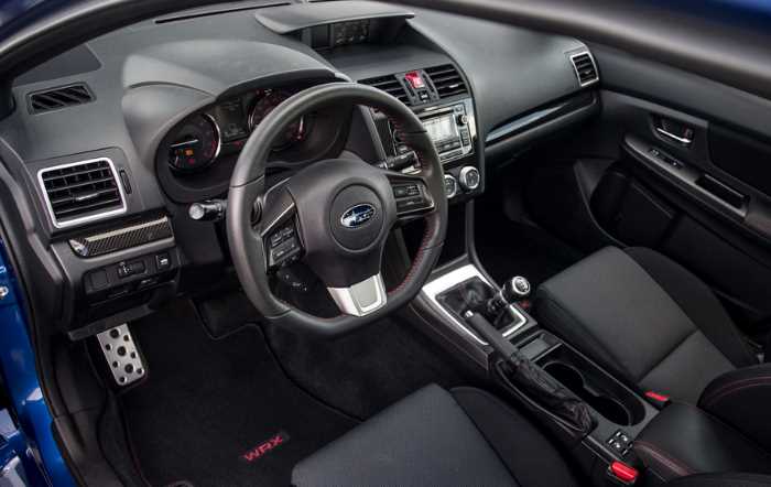 New 2022 Subaru WRX STI Release Date Interior