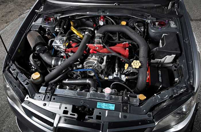 New 2022 Subaru WRX Spy Shots Engine
