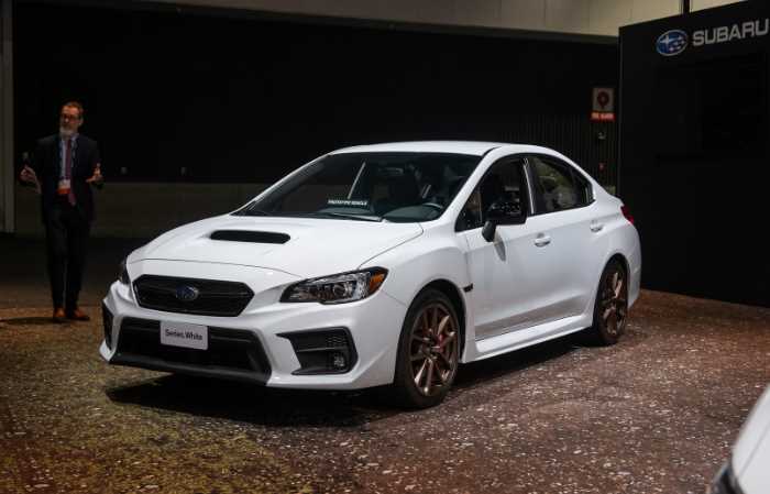 New 2022 Subaru WRX Spy Shots Exterior