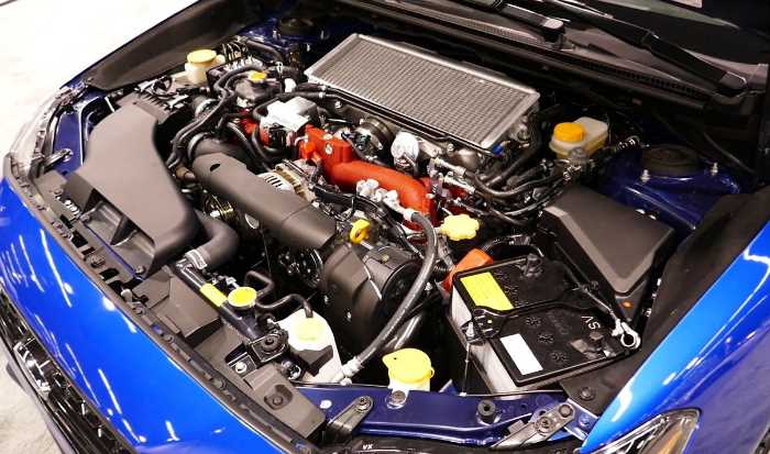 New 2022 Subaru WRX STI Engine