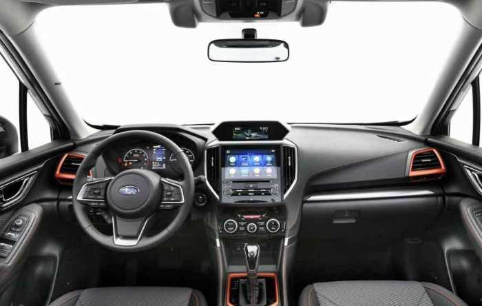 New Subaru Forester 2024 Interior