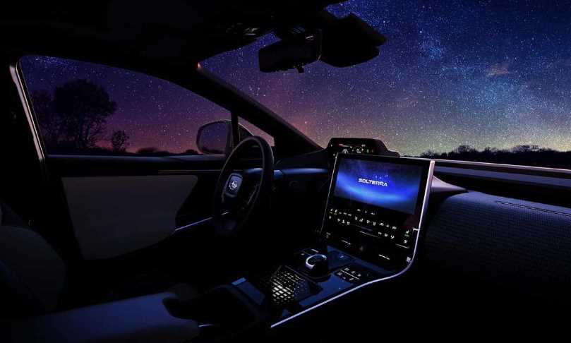 2025 Subaru Solterra Limited Interior