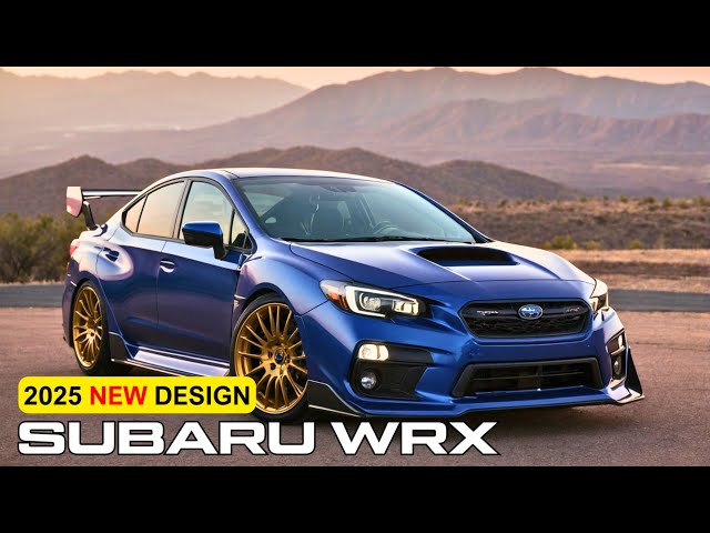 2025 Subaru WRX Limited: Redesigned and Upgraded for a New Generation