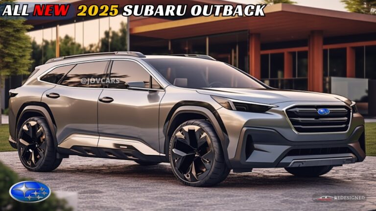 Envisioning the Future: Unveiling the Redesigned 2025 Subaru Outback