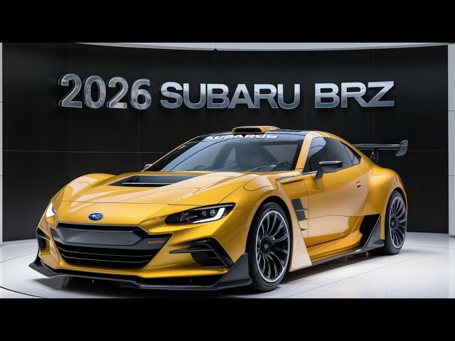 2026 Subaru BRZ Specs: Performance, Design, and Technology Unveiled